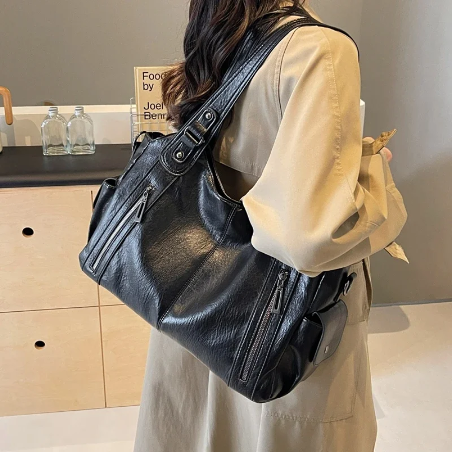 OLIVIA - NERO MODERN LUXURY SHOULDER BAG