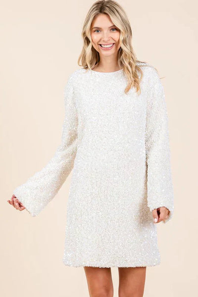 Pailletten-Minikleid | Glanz und Glamour | Festlicher Stil
