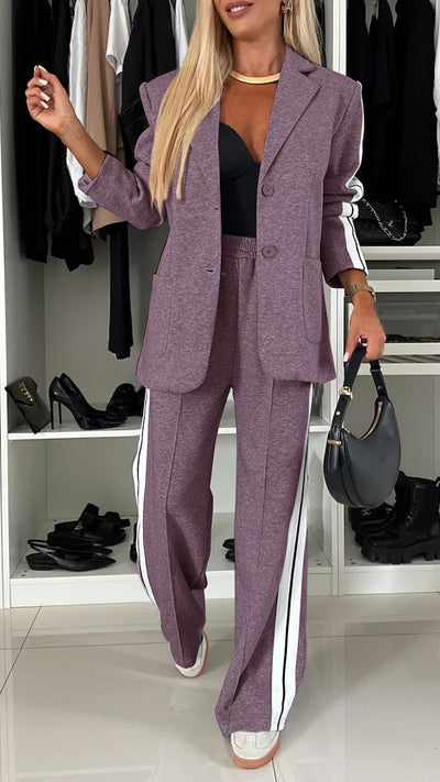 Zweiteiliger Jogginganzug mit Blazer | Lässig und Modern | Bequeme Passform