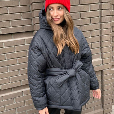 Steppjacke mit Gürtel | Leicht & Stilvoll | Winterkomfort