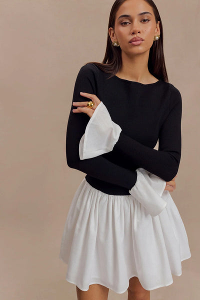 Giulia Off-Shoulder Sweater Dress
