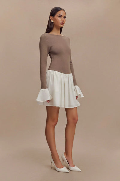 Giulia Off-Shoulder Sweater Dress