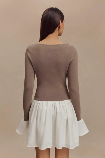 Giulia Off-Shoulder Sweater Dress