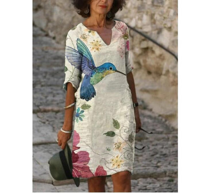 Eldavine – Stilvolles Kleid mit Print