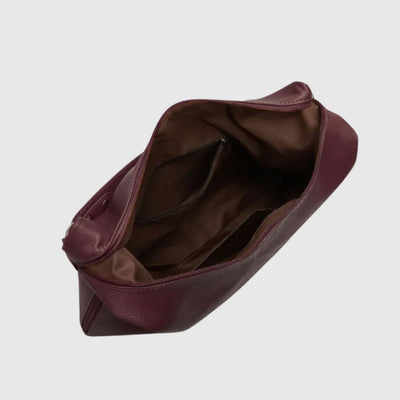 AMALFI CHARME MARRONE - Leather Tote Bag