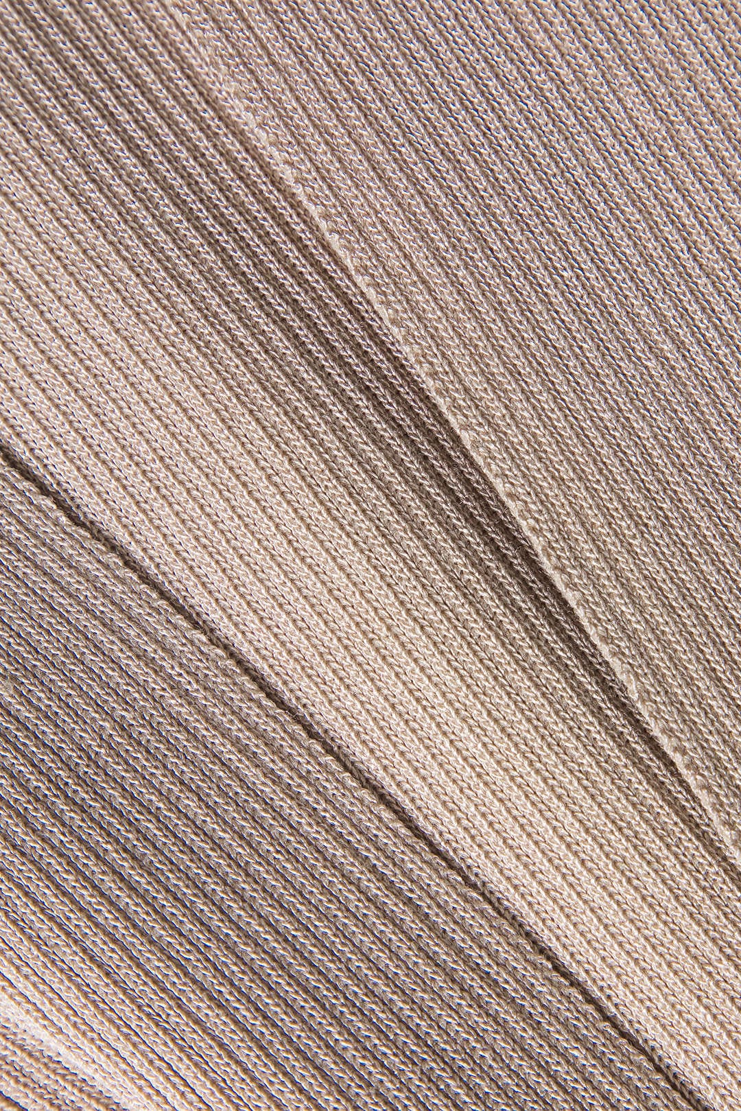 Jessica | Geripptes Zweiteiler-Set mit Twist-Detail & Schlitzrock