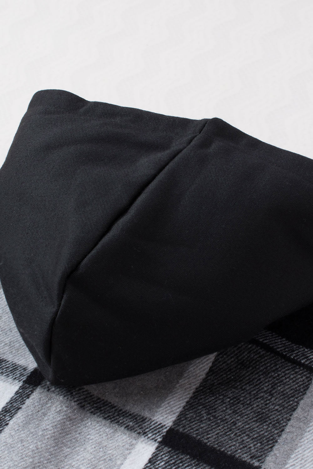 Kariertes Oversized-Hemdjacke | Kapuze & Knopfleiste | Lässiger Komfort