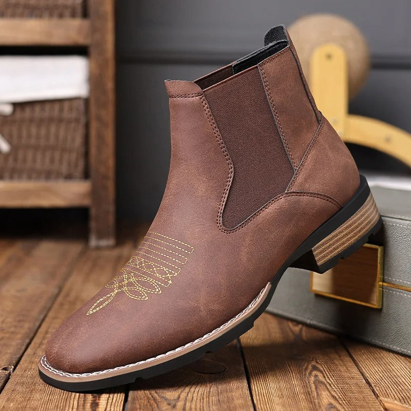 Manoel - Stiefel Für Herren Im Cowboy-Stil Mit Eleganter Form