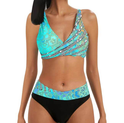 Seraphis – Lebendiges zweiteiliges Bikini-Set