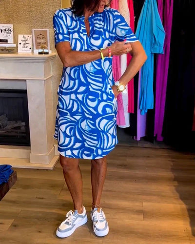 Sommerliches Print-Kleid | Leicht & Luftig | Femininer Look