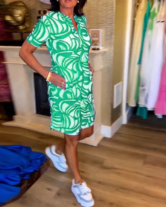 Sommerliches Print-Kleid | Leicht & Luftig | Femininer Look