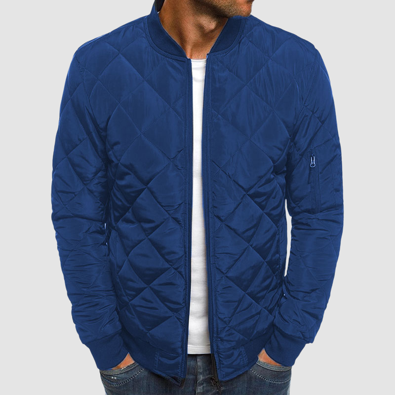 Herren Steppjacke Übergangsjacke | Leicht Gesteppt Klassisch