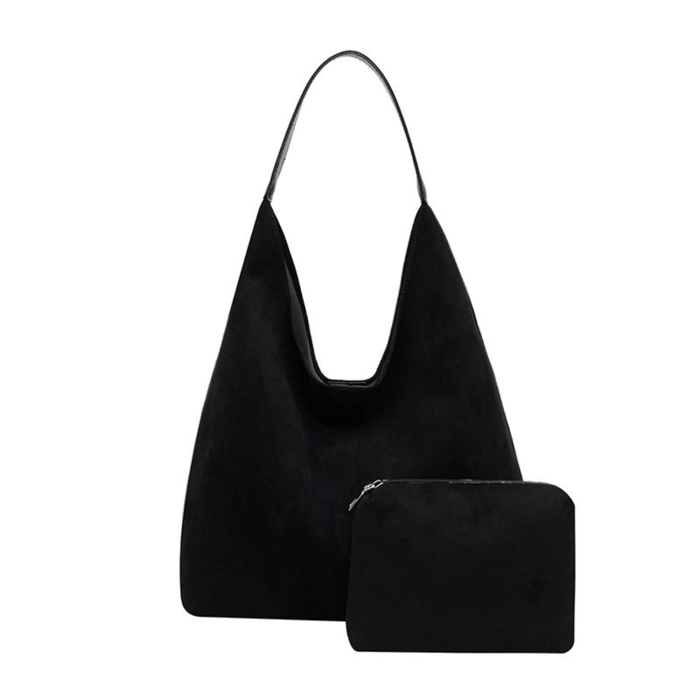 Veganer Leder Strandtasche – Große Sommertasche mit Seilgriffen