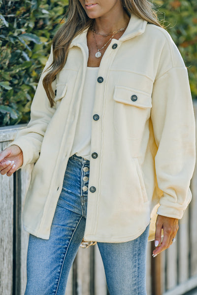 Fleece-Hemdjacke | Weich & Kuschelig | Perfekt für den Alltag