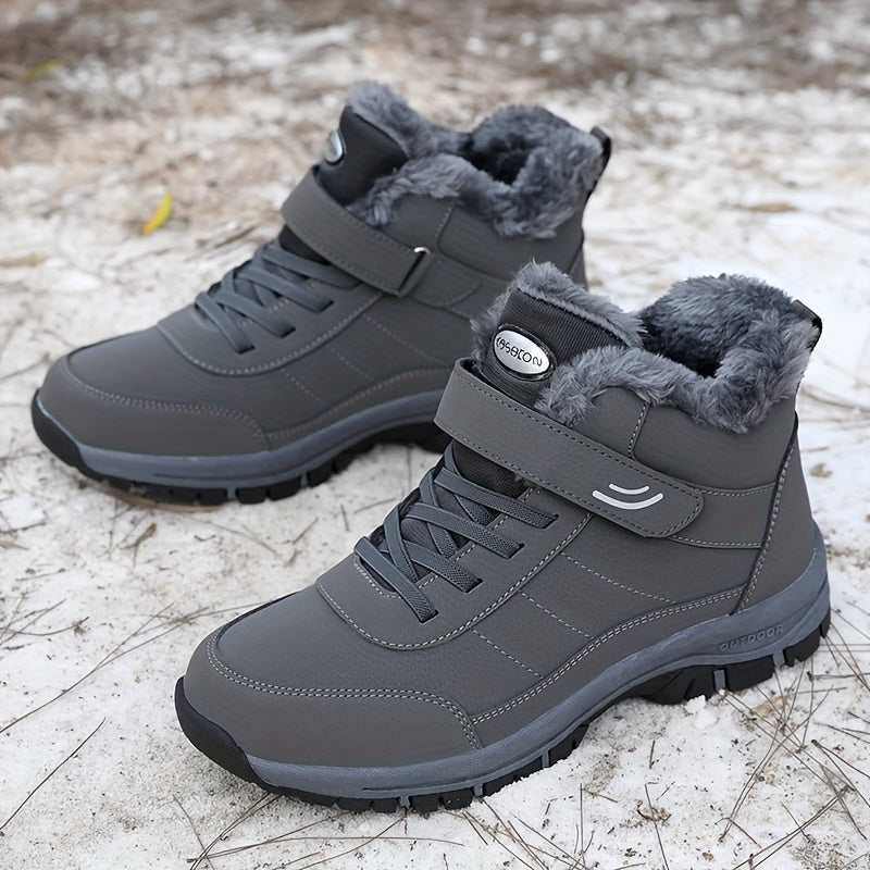 Winterschuhe Unisex Stiefel | Knöchelhoch mit Riemenverschluss