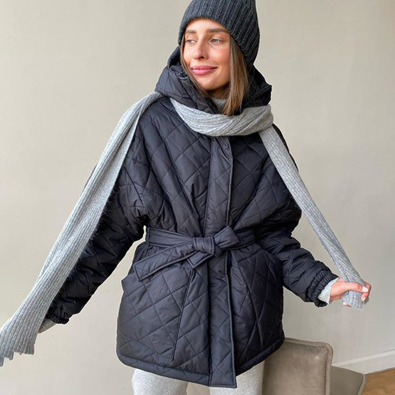 Steppjacke mit Gürtel | Leicht & Stilvoll | Winterkomfort
