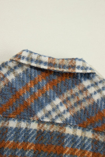 Karierte Hemdjacke aus Fleece | Rustikal & Warm | Winter-Essential