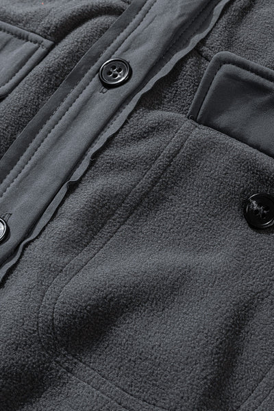Kuschelige Hemdjacke aus Fleece | Minimalistisch & Gemütlich | Everyday Chic