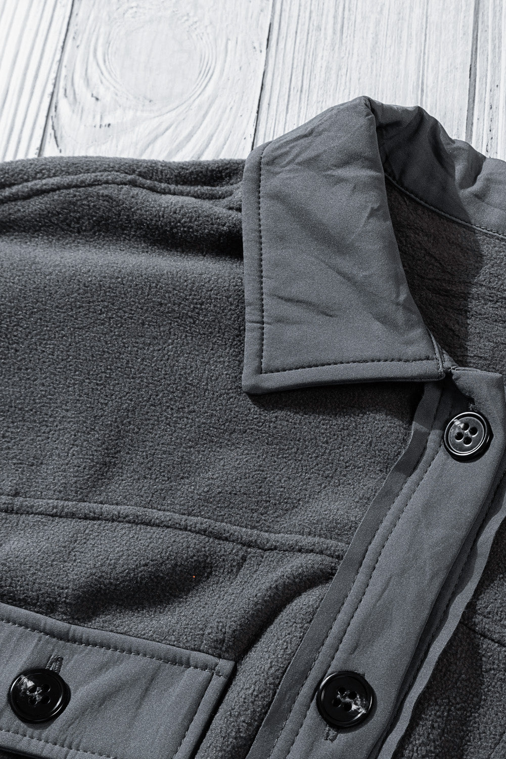 Kuschelige Hemdjacke aus Fleece | Minimalistisch & Gemütlich | Everyday Chic
