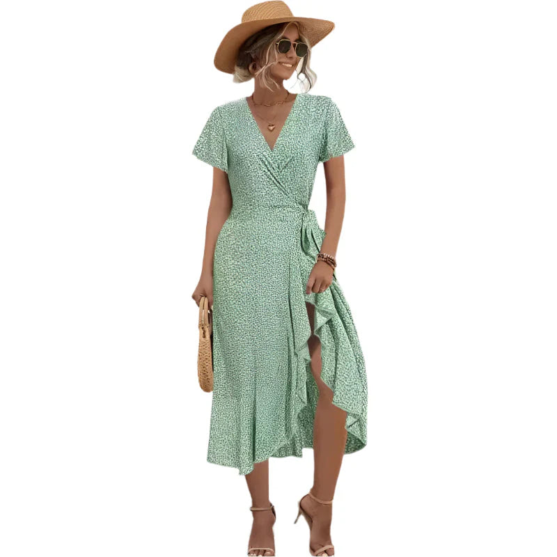 Mornelle – Stilvolles Wickelkleid