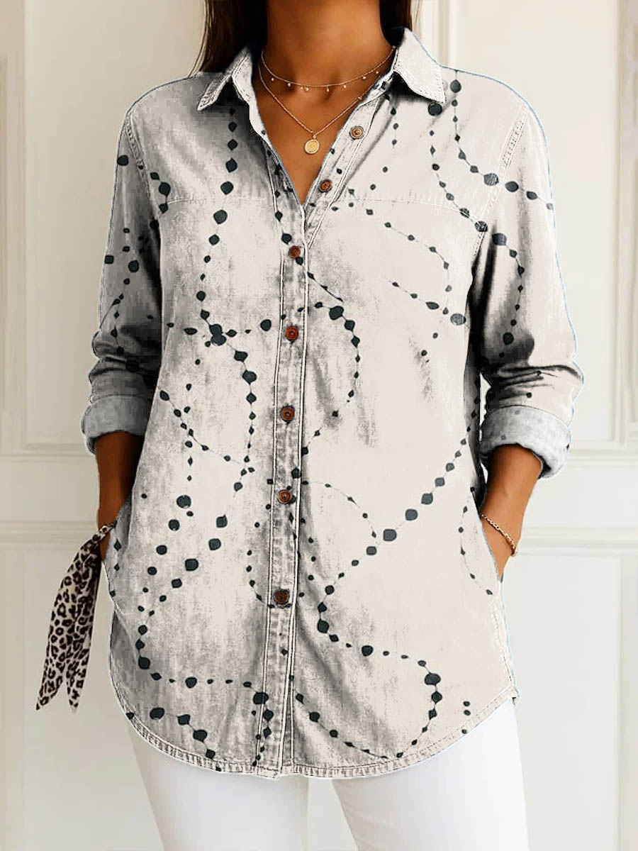 Sanne | Polka Dot Drift Shirt