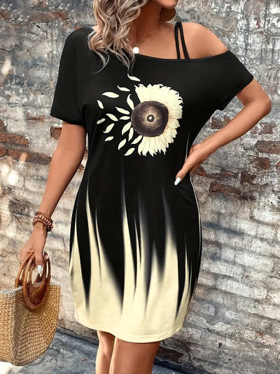 Vinja – Stilvolles One-Shoulder-Kleid