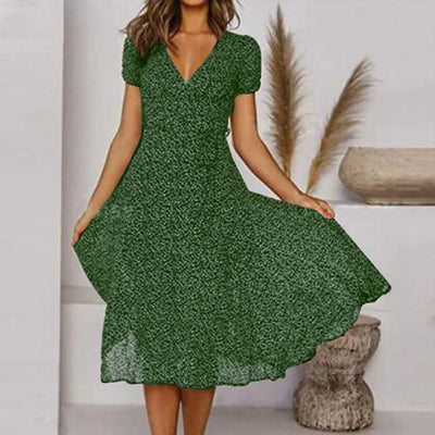 Melisaria – Elegantes Kleid mit Blumenmuster