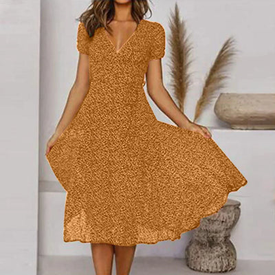 Melisaria – Elegantes Kleid mit Blumenmuster