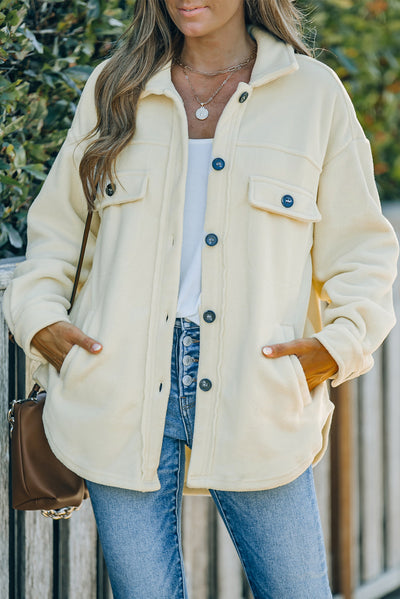 Fleece-Hemdjacke | Weich & Kuschelig | Perfekt für den Alltag