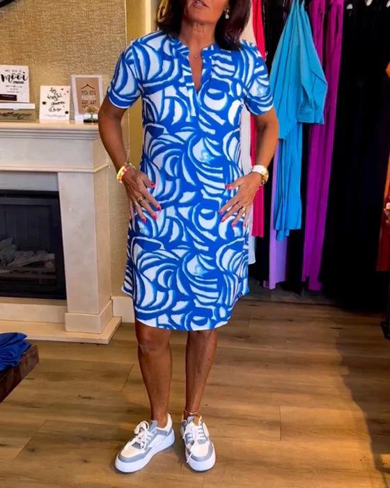 Sommerliches Print-Kleid | Leicht & Luftig | Femininer Look