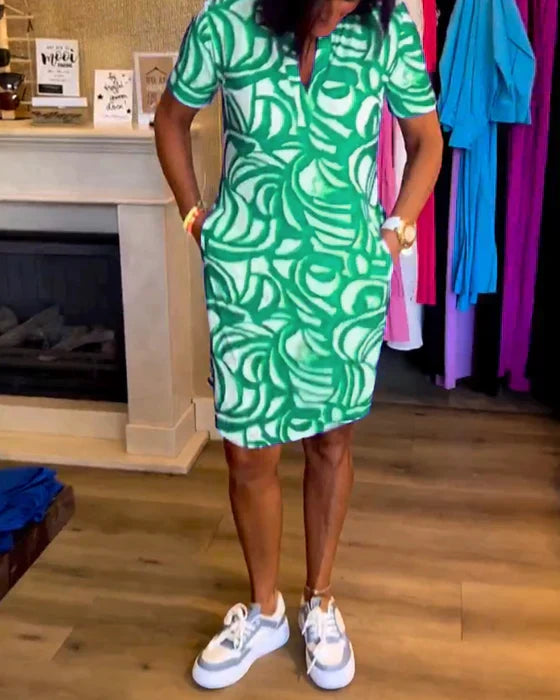 Sommerliches Print-Kleid | Leicht & Luftig | Femininer Look