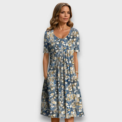 Fiona – Elegantes Kleid mit fließender Silhouette