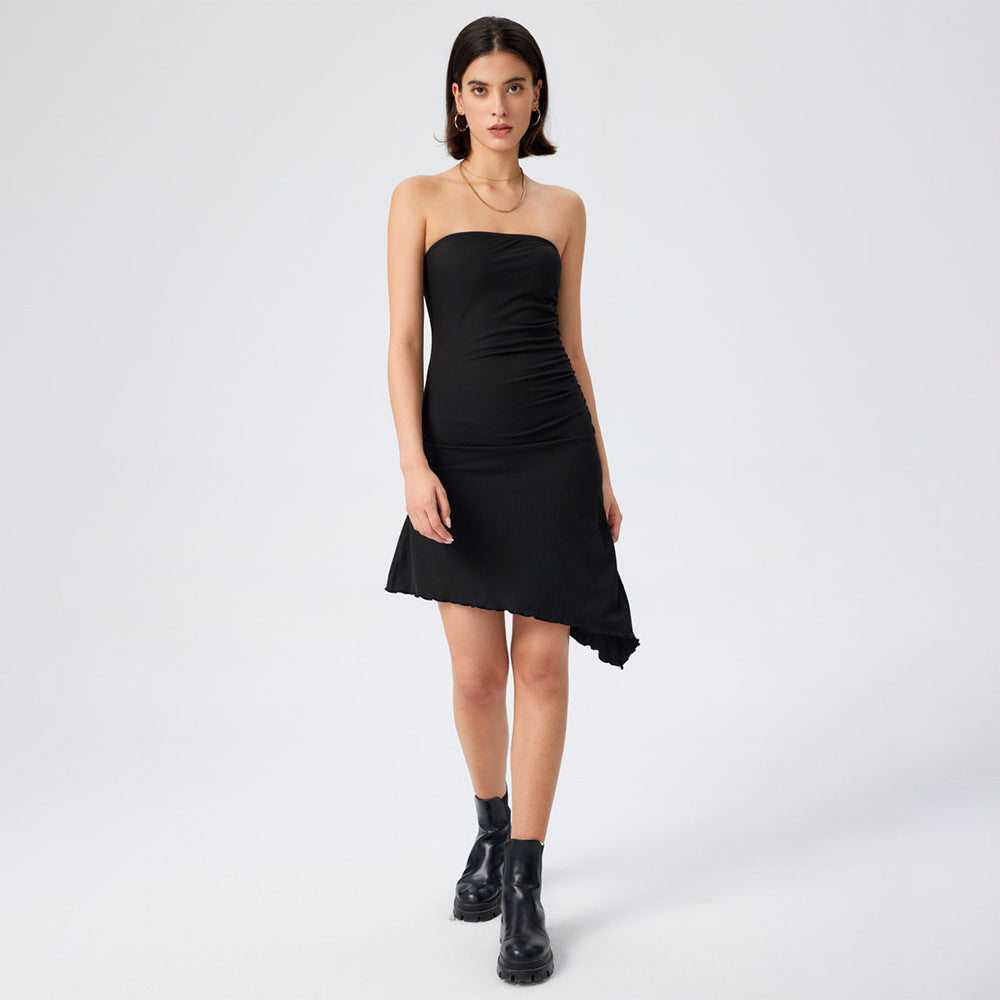 Avelena | Elegantes Trägerloses Midi Kleid für Frauen