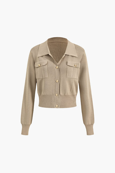 Aviana | Strick-Set mit Blazer und Rock