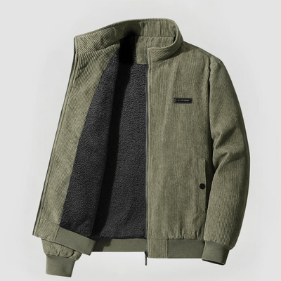 Cordjacke mit Fleecefutter | Warm und Robust | Moderner Schnitt
