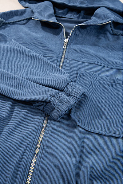 Cordjacke mit Reißverschluss | Lässig & Vielseitig | Modernes Design