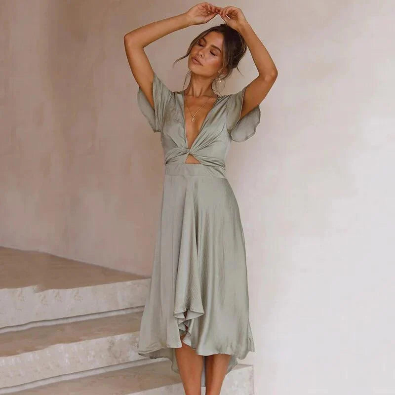 Emer | Fließendes Vintage-Kleid