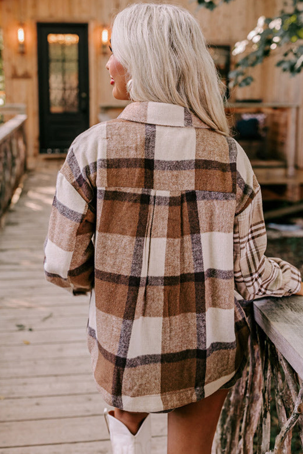 Karierte Hemdjacke | Weiches Flanell | Lässiger Stil