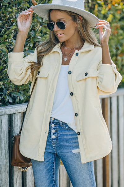 Fleece-Hemdjacke | Weich & Kuschelig | Perfekt für den Alltag