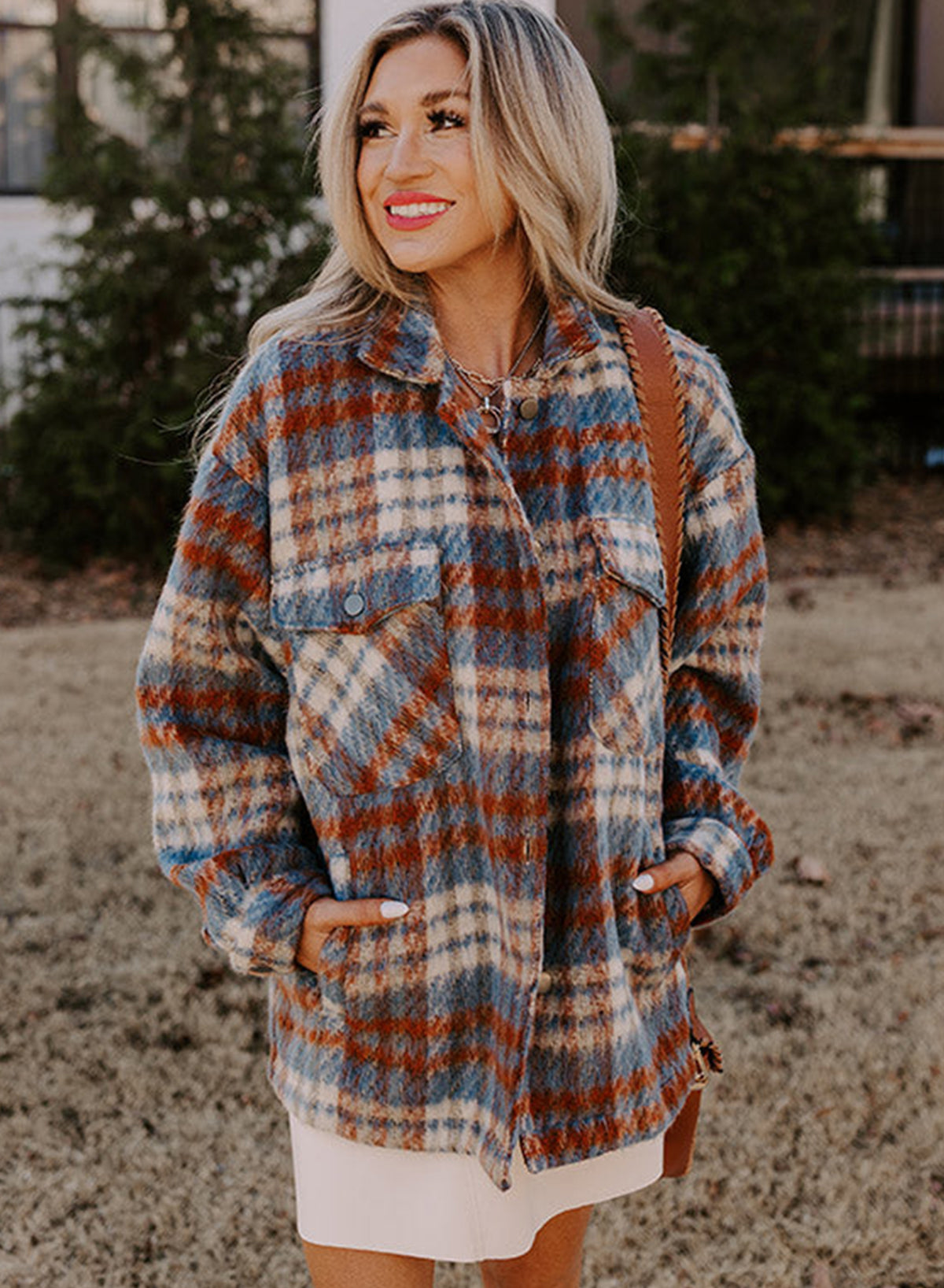 Karierte Hemdjacke aus Fleece | Rustikal & Warm | Winter-Essential
