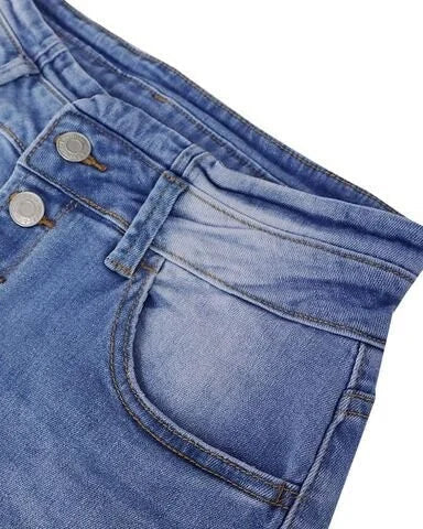 Avelena | Denim-Hose mit Hoher Taille