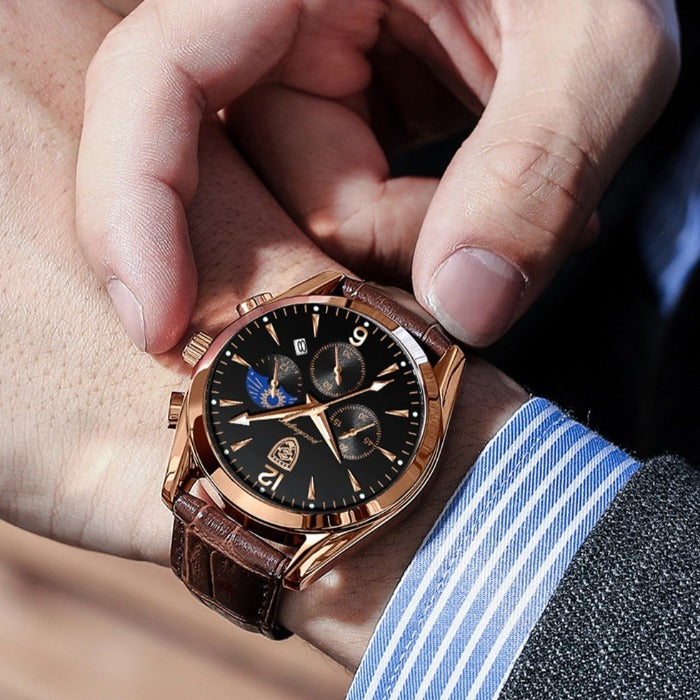 Zeitgenössische Luxus-Armbanduhr