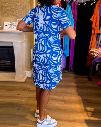 Sommerliches Print-Kleid | Leicht & Luftig | Femininer Look