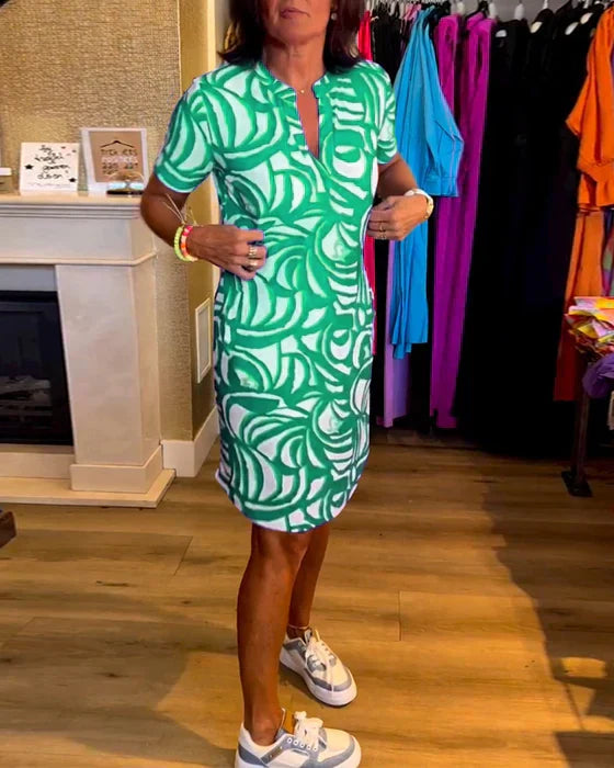 Sommerliches Print-Kleid | Leicht & Luftig | Femininer Look