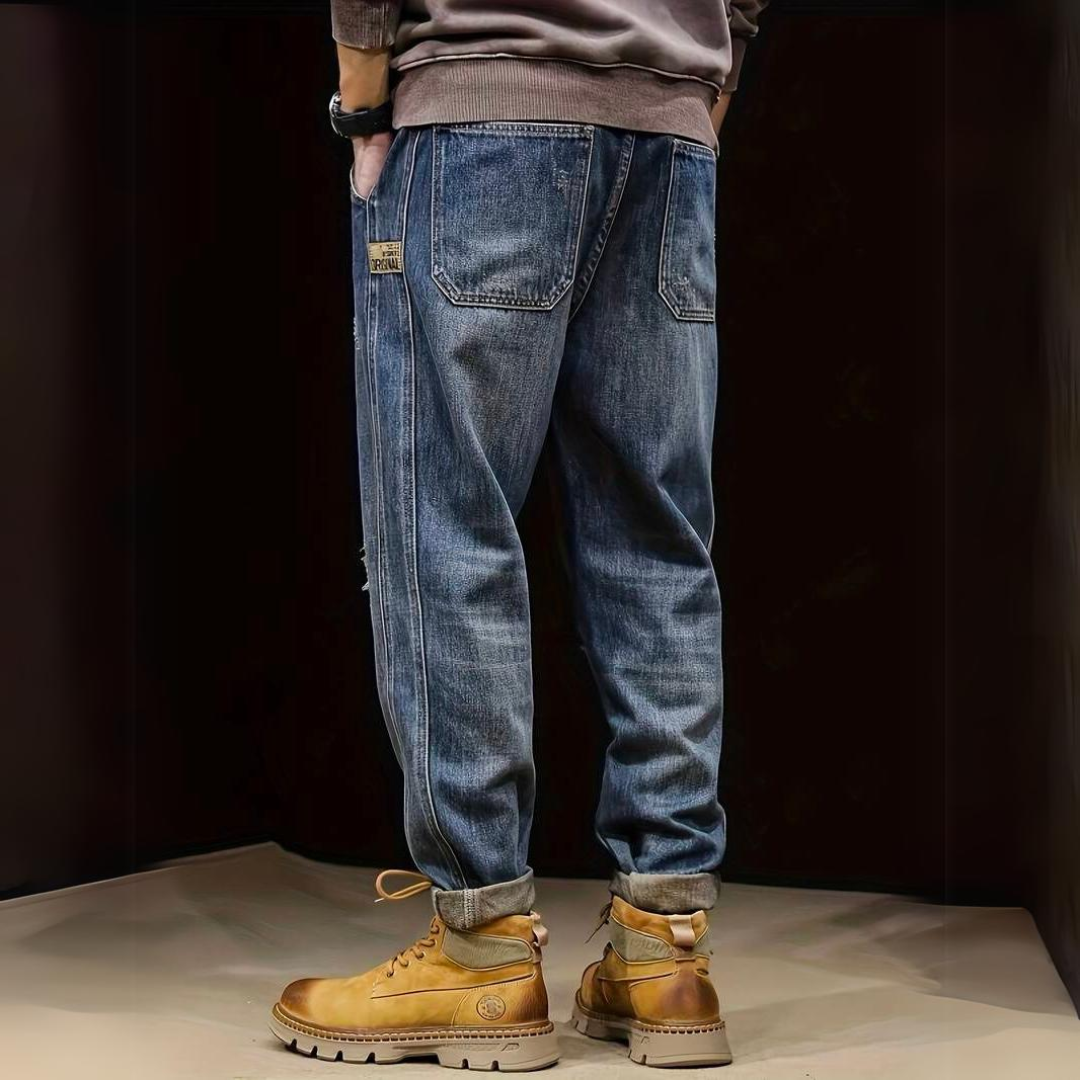 Jeans für Herren mit entspanntem Schnitt - Orzenil