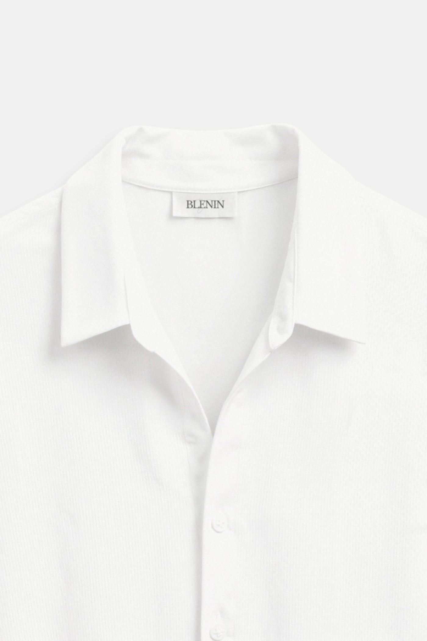 Klassisches Kurzarm-Leinenhemd