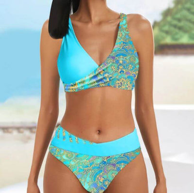 Seraphis – Lebendiges zweiteiliges Bikini-Set