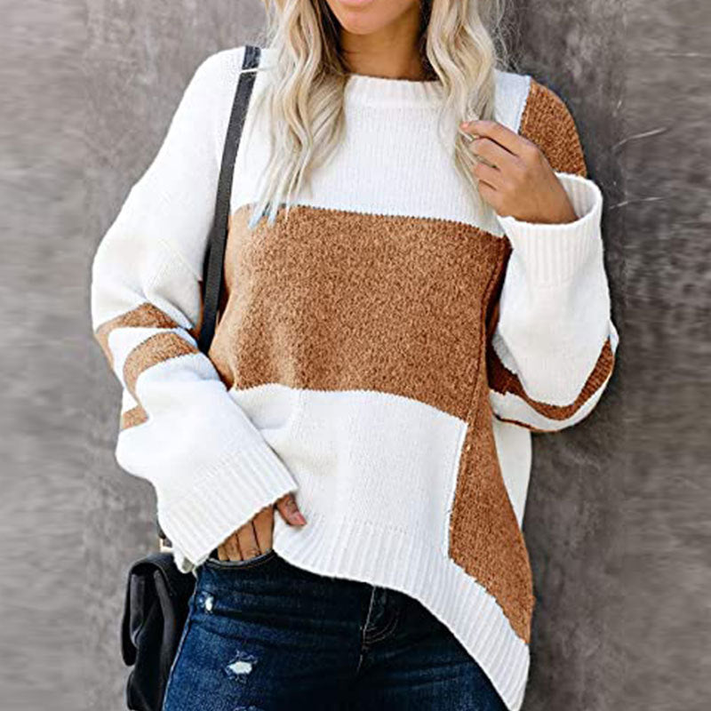 Avelena | Pullover In Patchwork-Optik