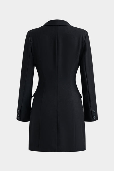 VIRENA – Individuell gestaltetes V-Ausschnitt Blazer-Minikleid