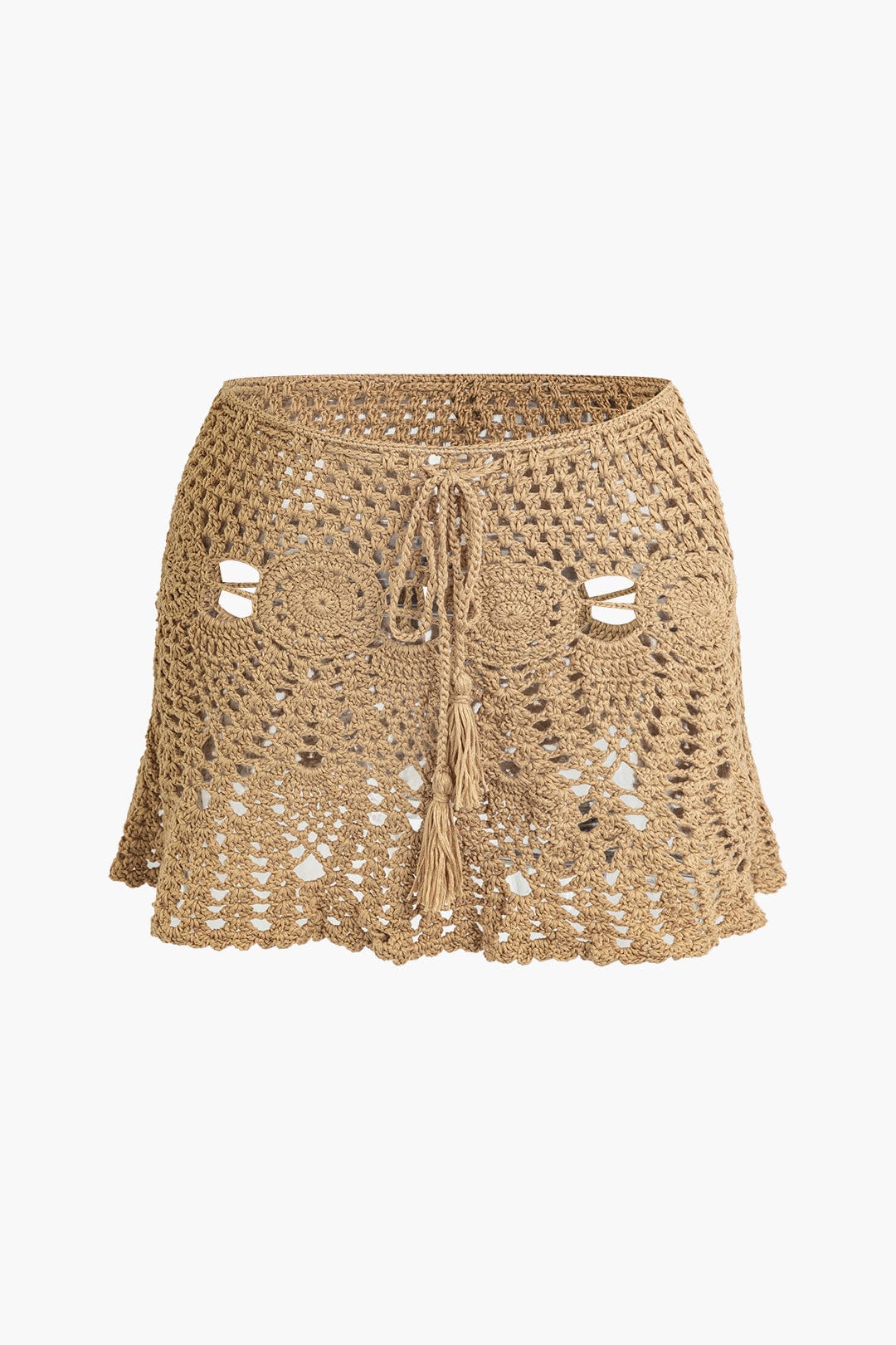 Marina | Häkel-Zweiteiler mit Crop-Top & Minirock